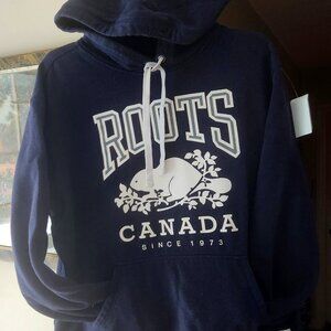 ROOTS - popular beaver hoodie - fleece lined Sz M